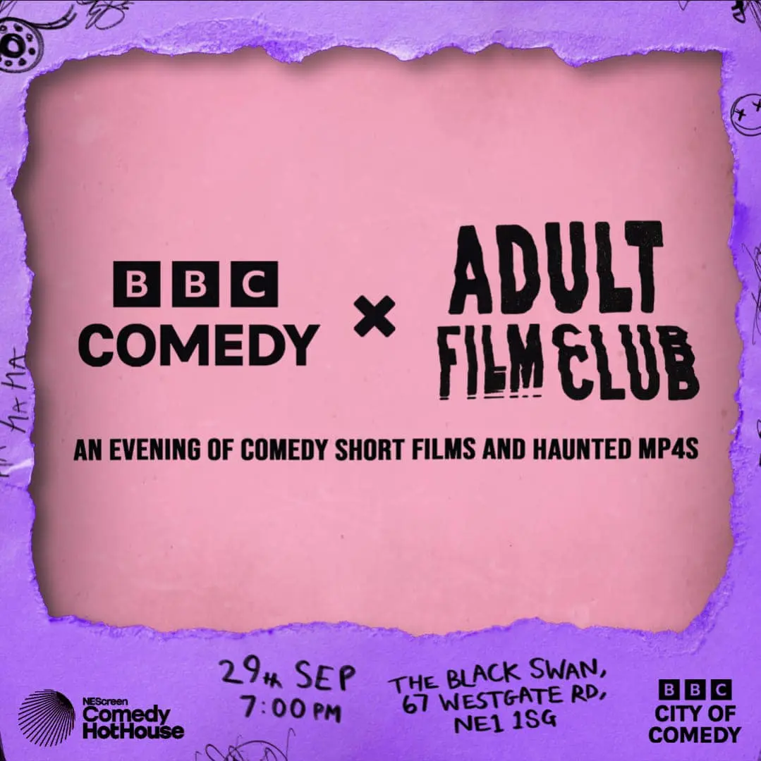 BBC Comedy presents Adult Film Club, an evening of comedy short films