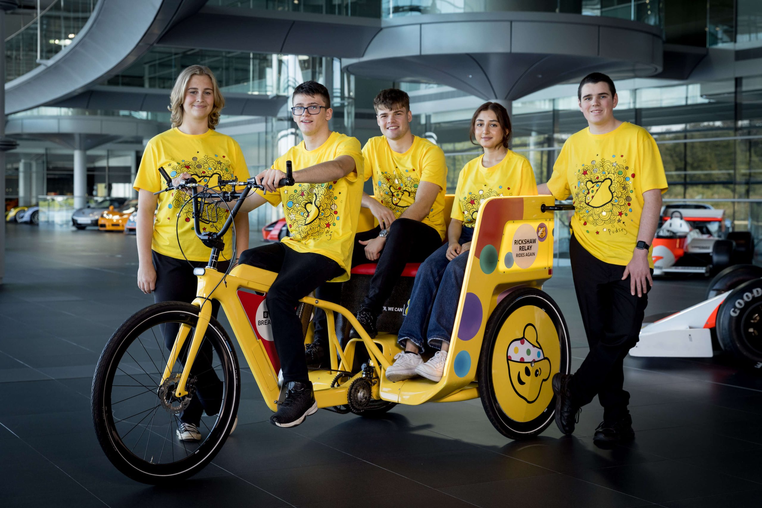 Sunderland announced as start point of the 12th Rickshaw Challenge for BBC Children in Need.